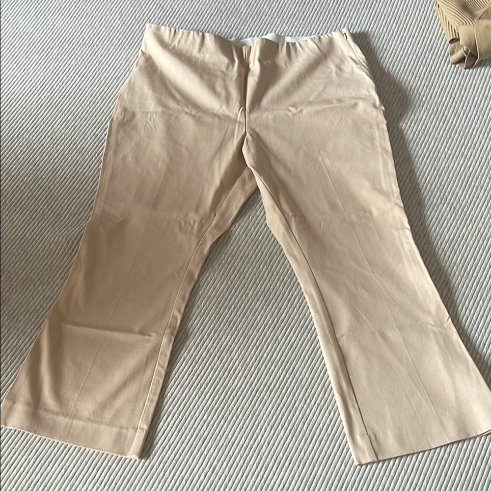A New Day Beige Wide-Leg Pants